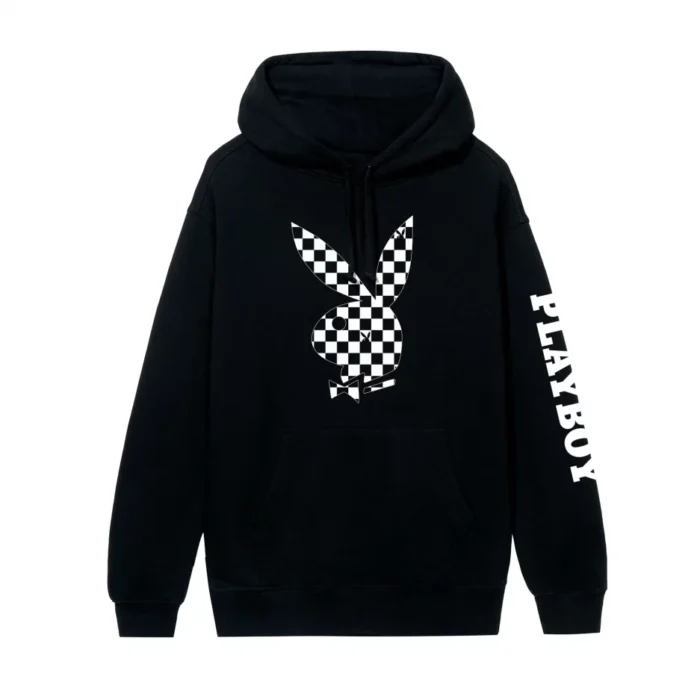 Speed Racer Rabbit Head Hoodie Black